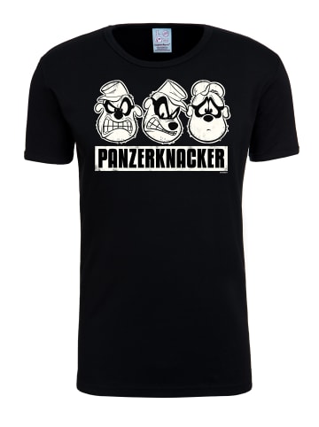 Logoshirt T-Shirt Disney - Panzerknacker in schwarz