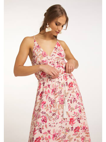IZIA Damen Maxikleid in Rosa