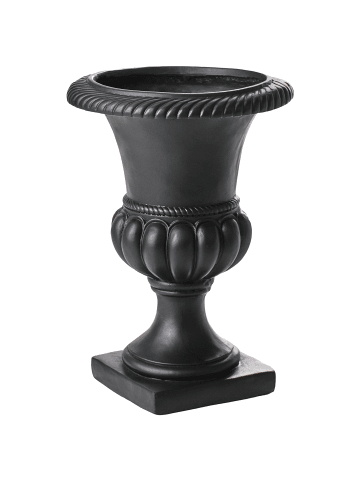 Beliani Outdoor Blumentopf KAIR in Grau - (W) 42 x (H) 58 x (L) 42 cm