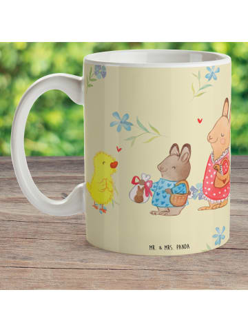 Mr. & Mrs. Panda Plastikbecher Ostern Geschenke ohne Spruch in Blumig