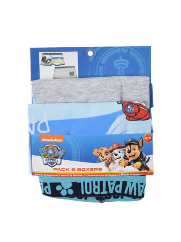 Paw Patrol 2er-Set: Boxershorts Unterhosen Chase, Marshall und Rubble in Mehrfarbig