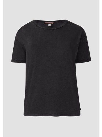 QS T-Shirt in 99D0_schwarz