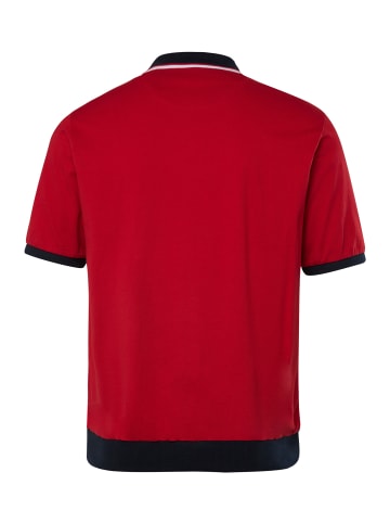 Men Plus Poloshirt in salsa