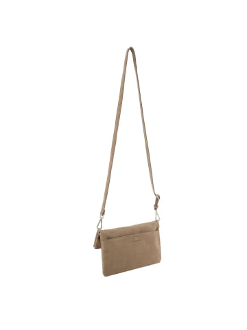 FREDs BRUDER Endless Beads Clutch Tasche Leder 28 cm taupe