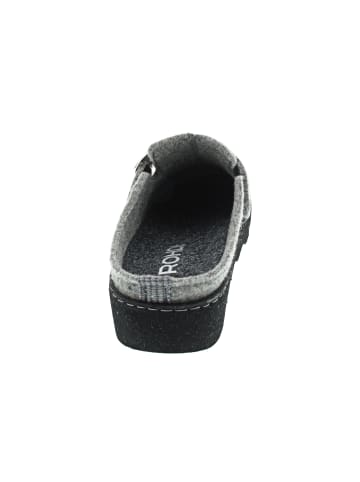 ROHDE Hausschuh Grau