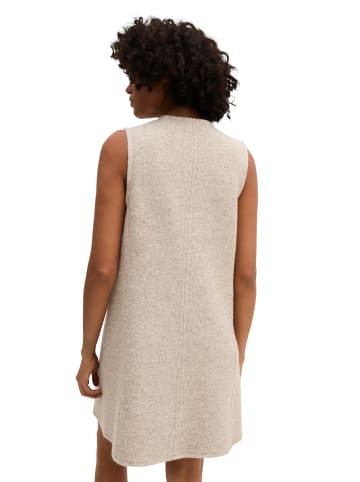 Marc O'Polo Ärmelloses Minikleid relaxed in Light Stone Melange
