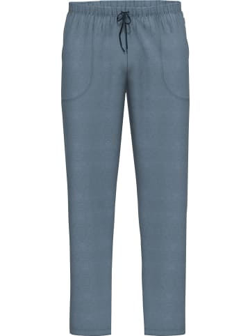 Ammann Single-Jersey Bio Hose, lang in jeansblau meliert