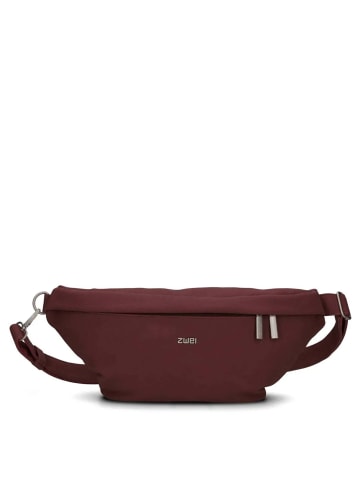 Zwei Mademoiselle MH80 - Gürteltasche 40 cm (leo) in rubin