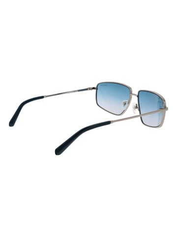 Guess Silber Metall Sonnenbrille