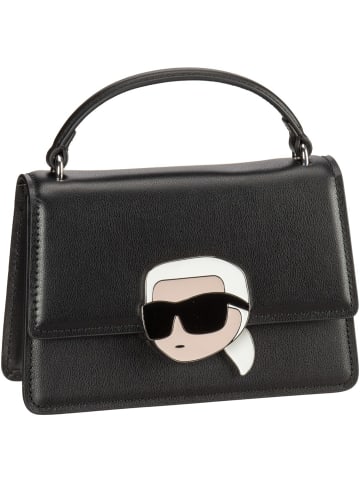 Karl Lagerfeld Handtasche K/Ikonik 2.0 Leather Crossbody Lock in Black