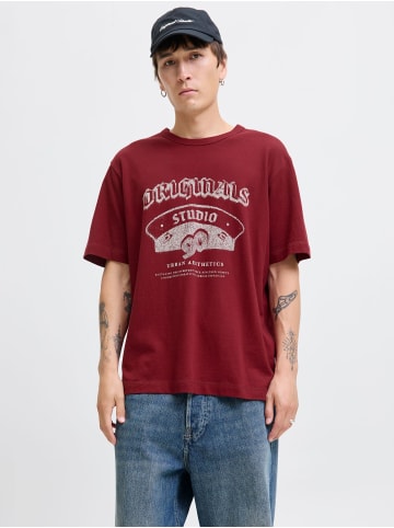 Jack & Jones T-shirt in Tibetan Red
