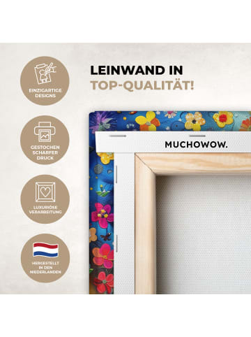 MuchoWow Leinwand bilder Blumenbaum (BxH)