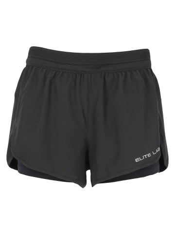 ELITE LAB Shorts Run in 1001 Black
