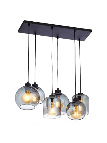 Licht-Erlebnisse Pendelleuchte (B)36 x (L)86 x (T)90 cm in Schwarz Graphit
