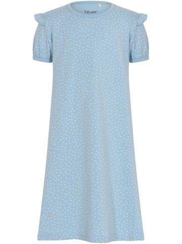 CeLaVi Kinder Schlafanzug "Nightdress SS-AOP" in Blau
