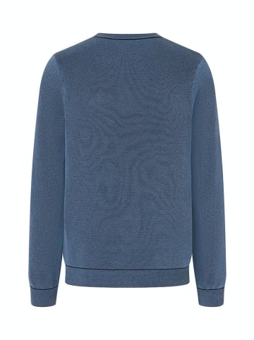 März Pullover Rundhals 1/1 Arm in Blau