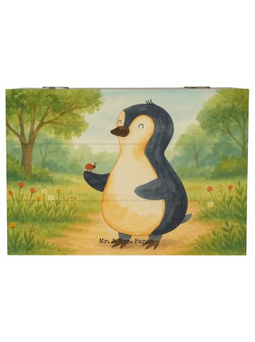 Mr. & Mrs. Panda Aufbewahrungsbox Pinguin Marienkäfer Design ohn... in Weiß