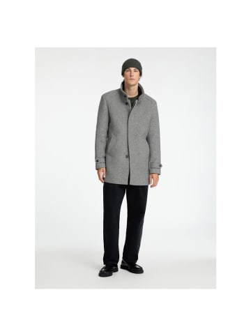 Selected Mantel in Light Grey Melange