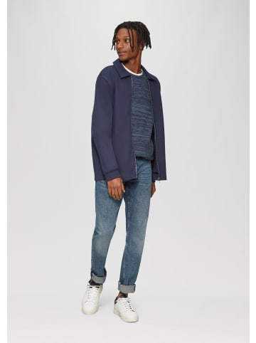 QS Strickpullover langarm in Blau