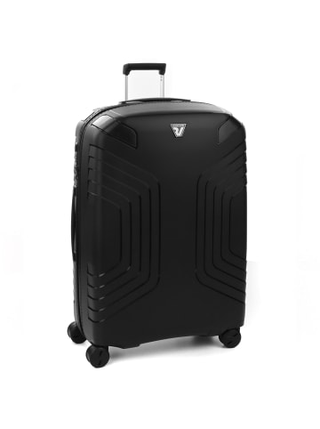 Roncato Ypsilon 4 Rollen Trolley 78 cm mit Dehnfalte in nero