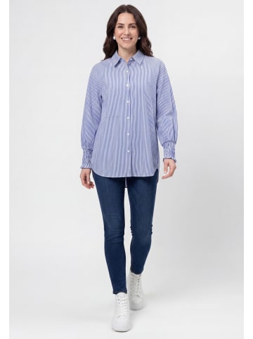 usha BLUE LABEL Women Shirt in Blue Stripes