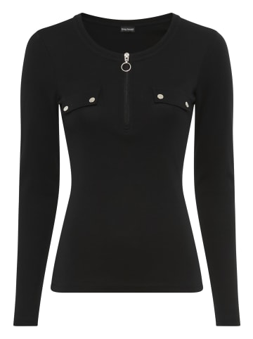 Bruno Banani Longsleeve in schwarz