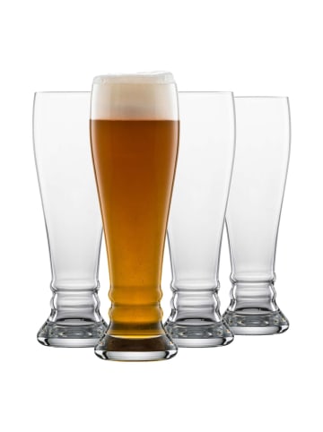 Schott Zwiesel 4er Set Weizenbiergläser Bavaria Beer Basic 0,5 Liter in transparent