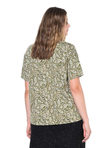 Studio Untold Shirt in palmen grün