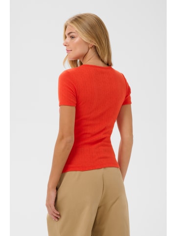 SAINT TROPEZ T-shirt GruSZ Fitted in Valiant Poppy