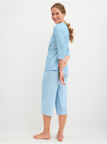 Calida Pyjama in cascade blue