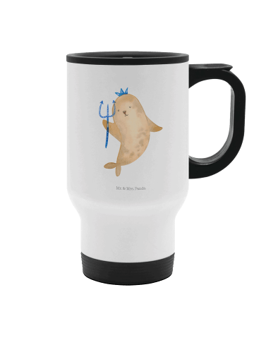 Mr. & Mrs. Panda thermosbecher Sternzeichen Wassermann ohne Spruch in Weiß