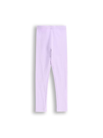 Coccodrillo Gerippte Leggings mit langem Bein in violett