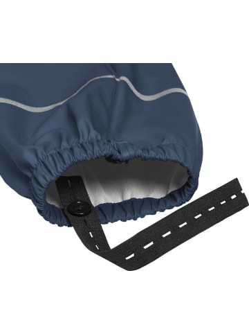 Playshoes Kinder Regenhose "Fußsteg Regenhose (Paar)" in Schwarz