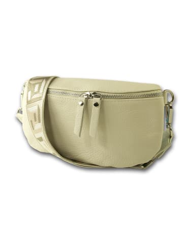 Toscanto Leder Gürteltasche Toscanto Tasche beige, mehrfarbig ca. 25cm