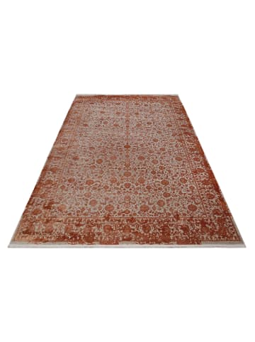Esprit home Teppich "Florida" in Terracotta Braun/Grau