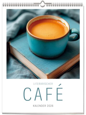 ars vivendi Kalender - Literarischer Cafékalender 2026