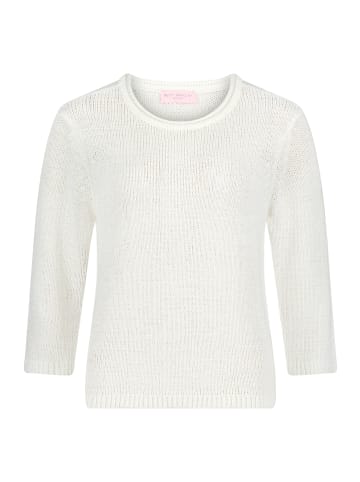 Betty Barclay Strickpullover mit 3/4 Arm in Rohweiß