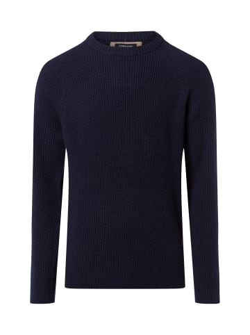 Andrew James Strickpullover in marine - 0005