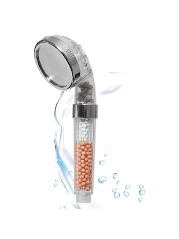 Aquadon Brausekopf Shower Hero in Silber