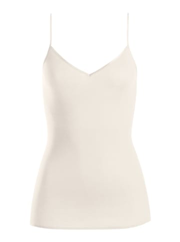 Hanro Spaghettitop Cotton Seamless in pale cream