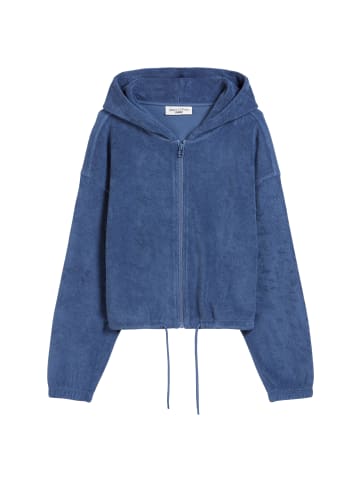 Marc O'Polo DENIM Frottee-Jacke relaxed in Cerulean Blue