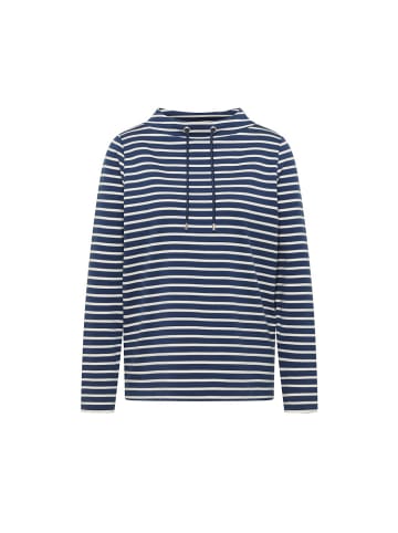 Cecil Langarmshirt in sporty denim blue