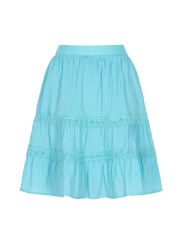 IZIA Women Skirt in aqua