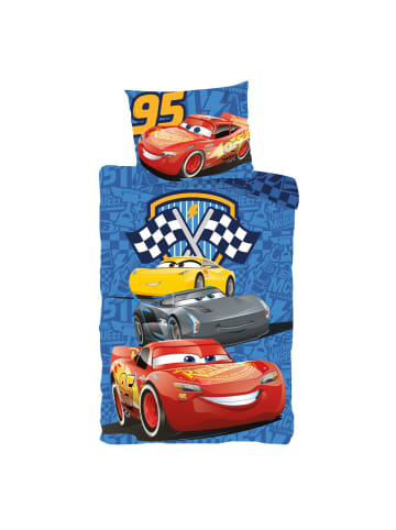 Disney Cars Track Stars Kinder-Bettwäsche-Set 100×135cm, 40×60cm