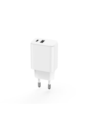 Anycubic Setty Ladegerät 1x USB + USB-C 3A 20W weiß