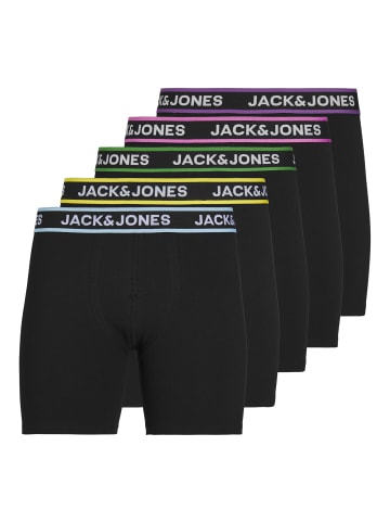 Jack & Jones Boxershort 5er Pack in Schwarz