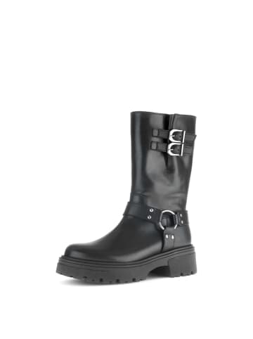 Gabor Fashion Biker Boots in schwarz