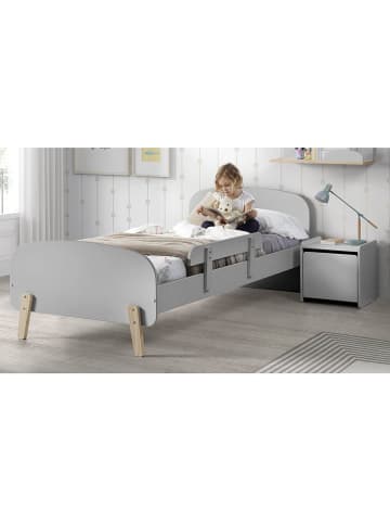 58 aufm Kessel KINDERZIMMER Set Karilynn 2 Massivholz+MDF hellgrau