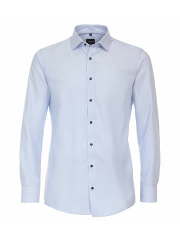 Katt Langarm FreizeitHemd für Herren in blau