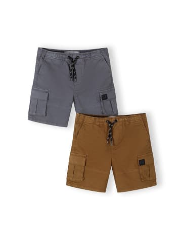 Minoti 2-er Pack Shorts 29SHORT264 in camel